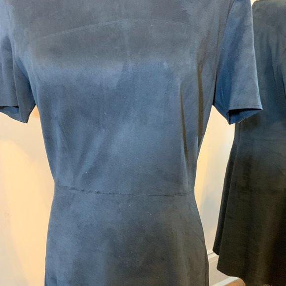 Catherine Malandrino Vegan Faux Suede Dress - Picture 3 of 9